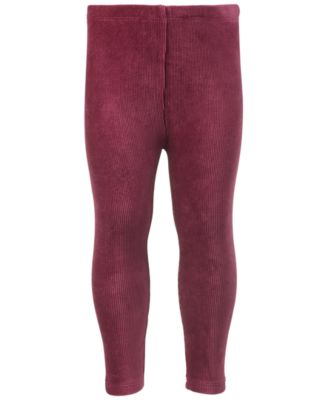 maroon toddler leggings