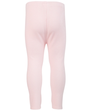 image of First Impressions Baby Girls Ribbed Velour Legging, Created for Macy-s