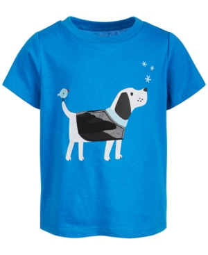 image of First Impressions Baby Boys Cotton Dog T-Shirt, Created for Macy-s