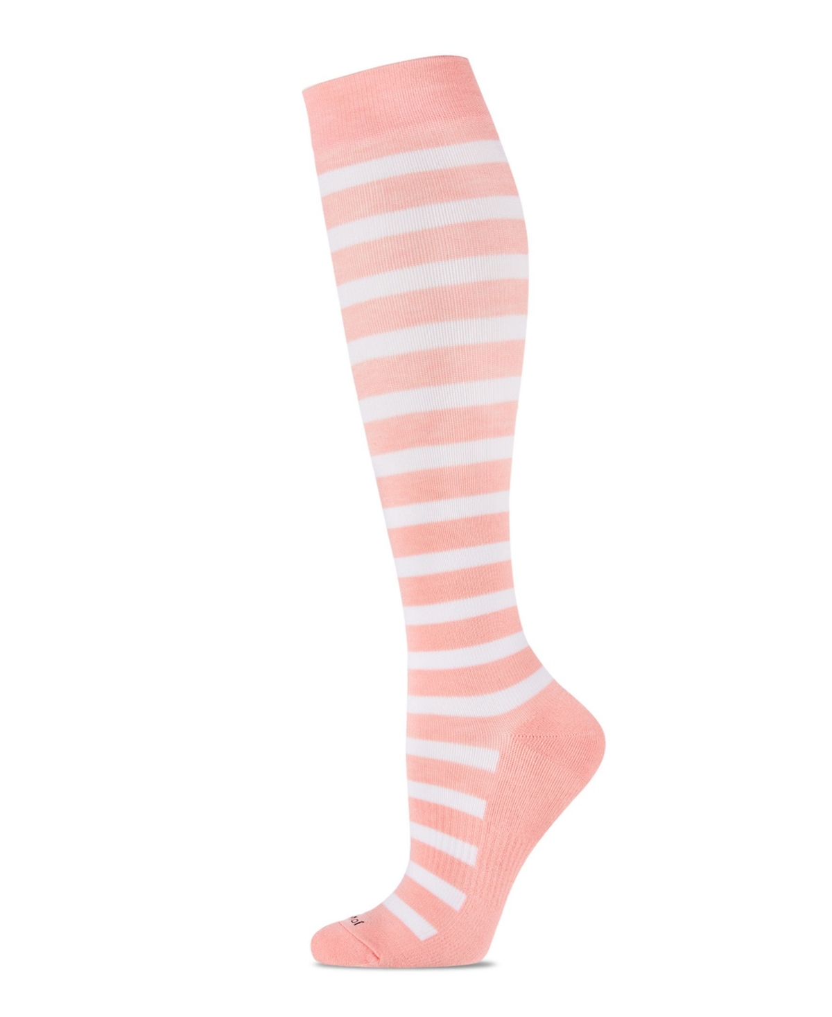 Cabana Stripe Women's Compression Socks - Pink