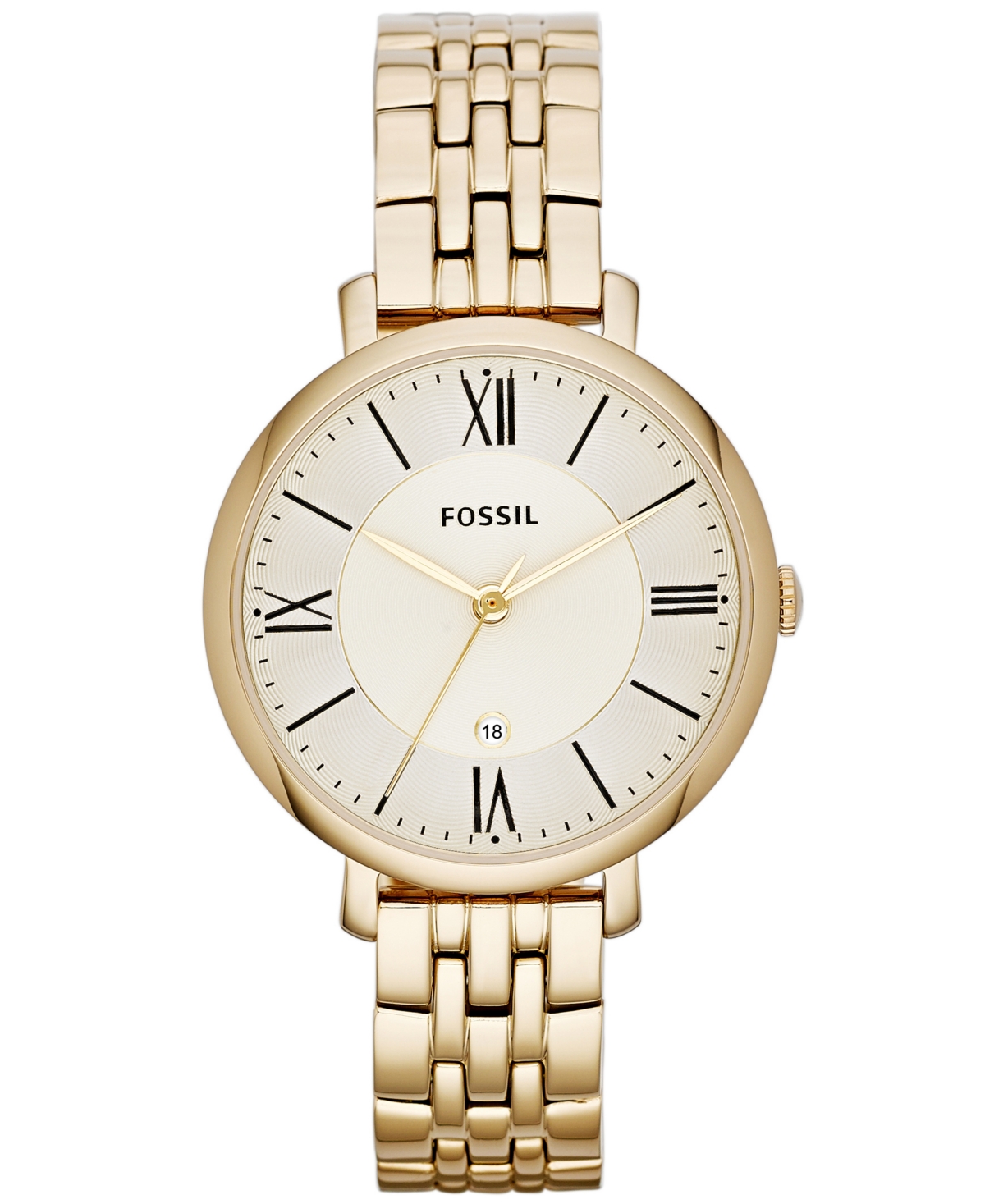 Jacqueline Gold-Tone Stainless Steel Watch 36mm