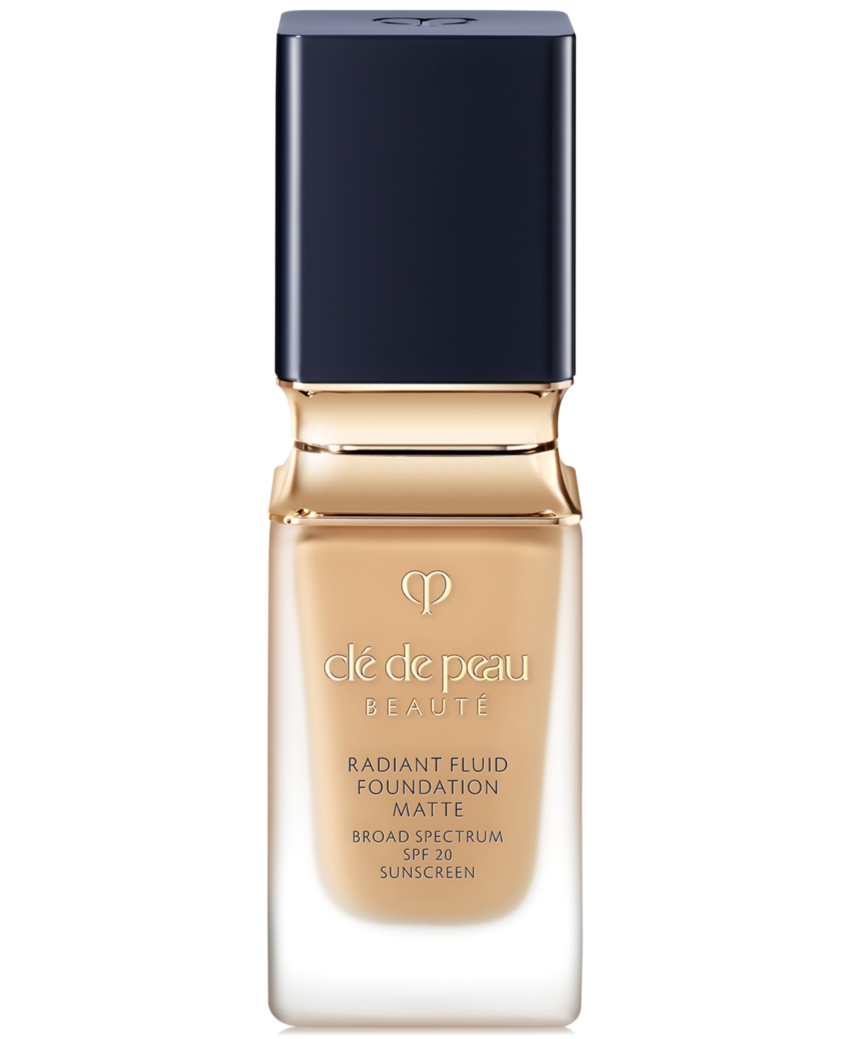 Clé De Peau Beauté Radiant Fluid Foundation Matte Broad Spectrum Spf 20 Sunscreen In O40 Light Tan Ocher