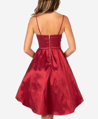 red macys dress