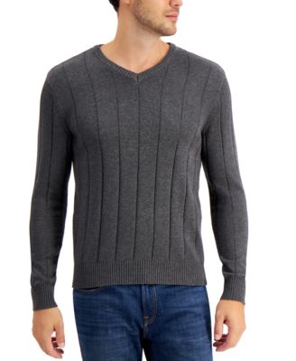 Macys mens v neck sweaters best sale