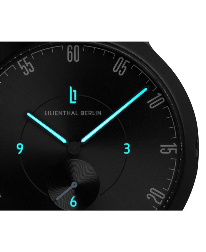 Lilienthal Berlin L1 All Light Brown Leather Strap Watch, 42mm Macy's