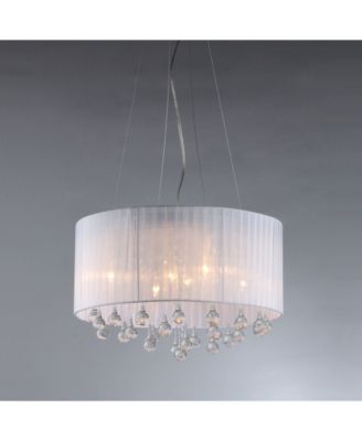 Spherical 27" 4-Light Indoor Chandelier with Light Kit