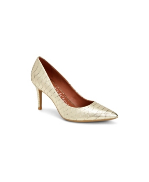 image of Calvin Klein Women-s Gayle Pointed Toe Pumps Women-s Shoes