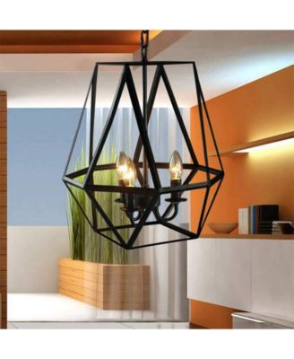 Shandie 17" 3-Light Indoor Chandelier with Light Kit