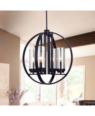 Yuval 22" 6-Light Indoor Pendant Lamp with Light Kit