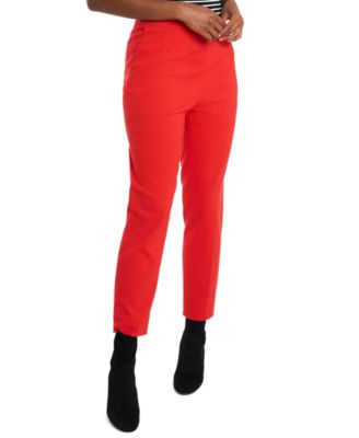 red dress pants macy's