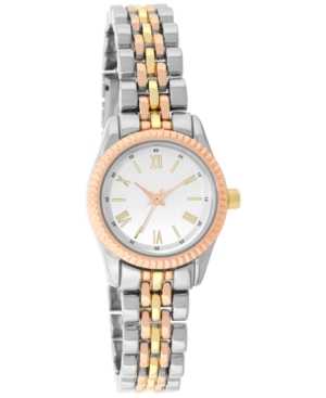 image of Inc Women-s Tri-Tone Bracelet Watch 22mm, Created for Macy-s