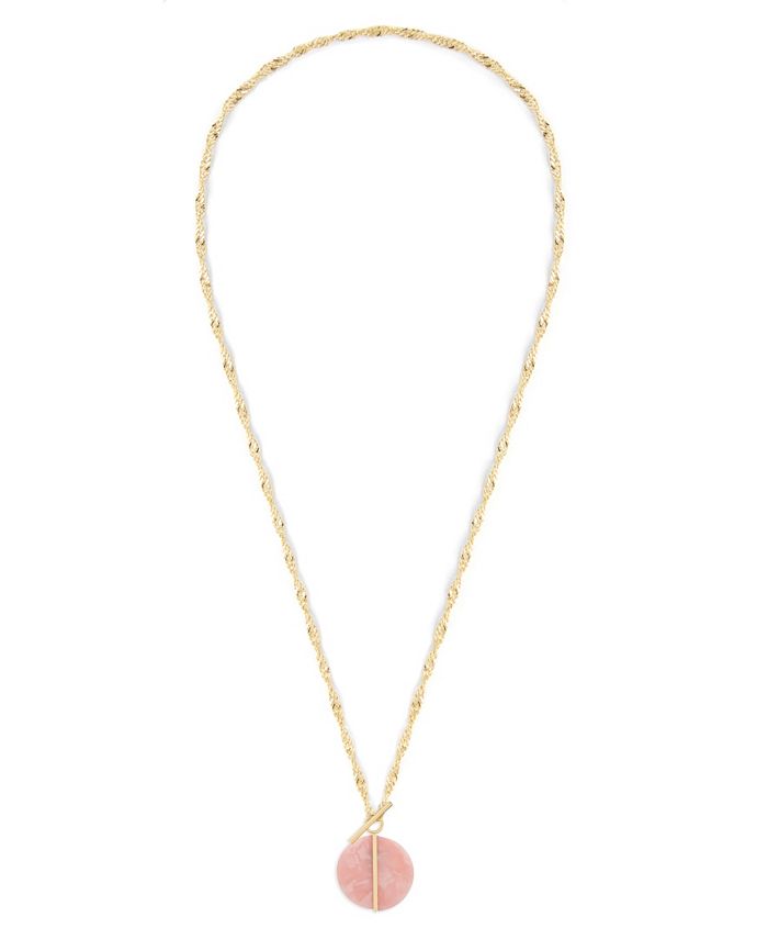 brook & york 14K Gold Plated Amal Toggle Necklace & Reviews - Necklaces ...