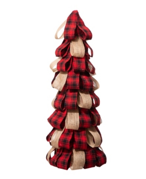 Glitzhome Burlap Table Tree