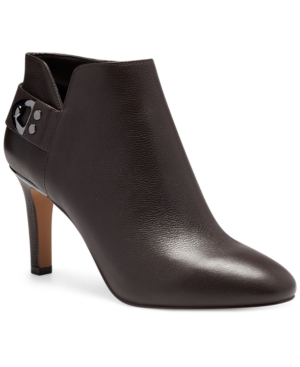 image of Vince Camuto Women-s Lexica Buckle Dress Booties Women-s Shoes