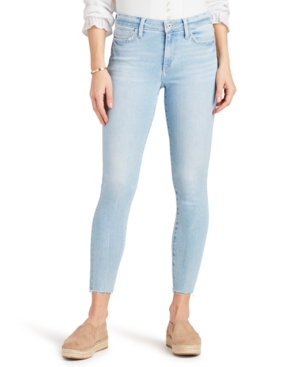 image of Sam Edelman Raw-Hem Skinny Jeans