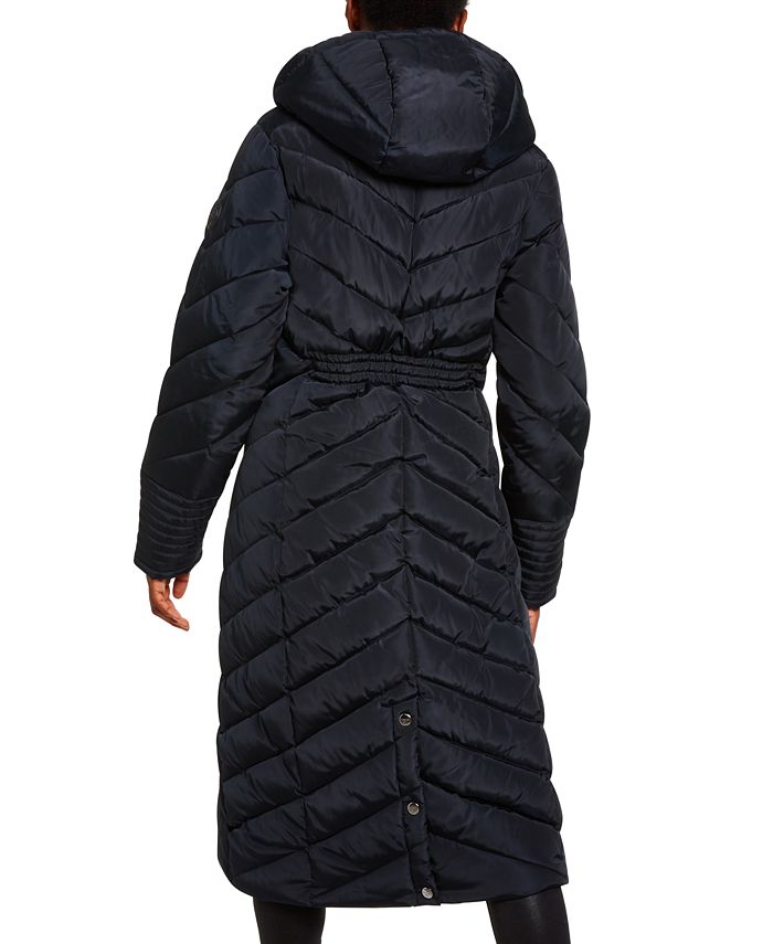 Madden Girl Juniors' Hooded Maxi Coat Macy's