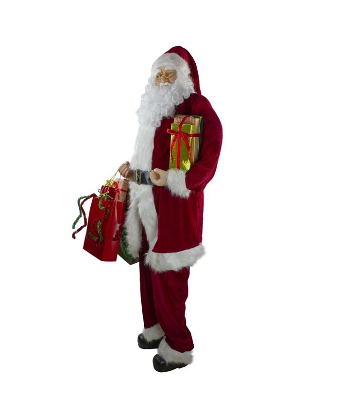 Northlight Huge LifeSize Standing Christmas Santa Claus Figure with