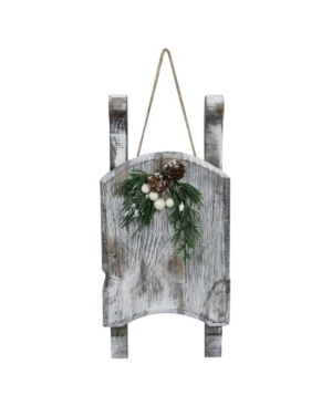 Northlight Weather Wood Sleigh Christmas Decoration