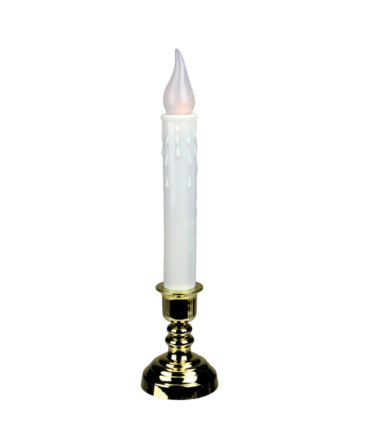 Christmas Candle Lamp with Automatic Timer - White