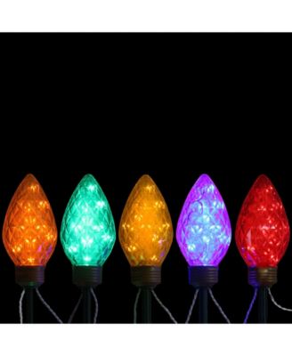 LED Jumbo Bulb Christmas Pathway Marker Lawn Stakes