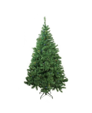 Northlight Pre-lit Led Medium Mixed Classic Pine Artificial Christmas Tree In Green