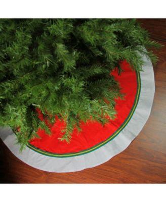 Contemporary Christmas Tree Skirt