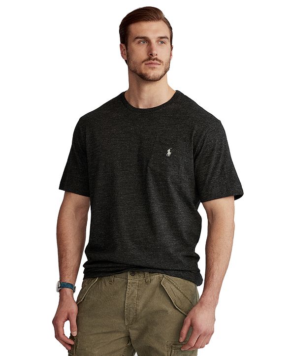 Polo Ralph Lauren Men's Big & Tall Classic-Fit Pocket T-Shirt & Reviews ...