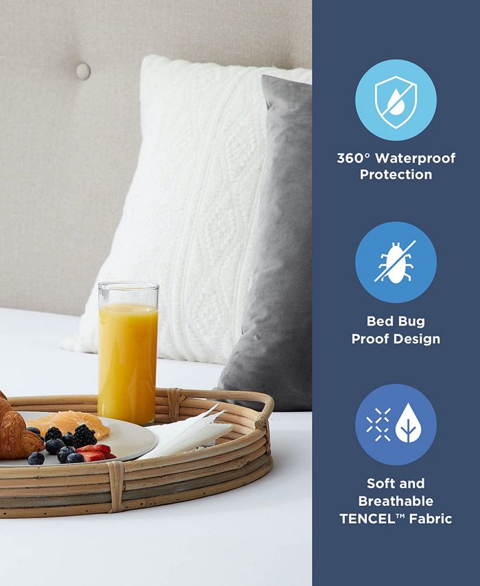 Dr. Oz Good Life Safe in Bed Mattress Encasement Protector, Queen Macy's