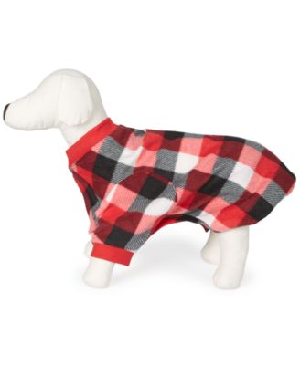 Family Pajamas - Cotton Buffalo Check Pet Pajamas