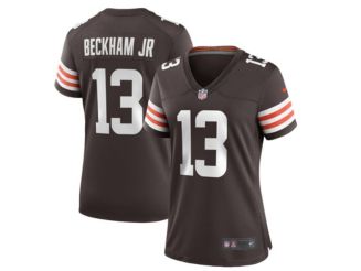 Odell Beckham Jr. Cleveland Browns 13 White Vapor Limited Jersey