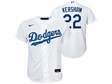Los Angeles Dodgers Youth Official Player Jersey Clayton Kershaw