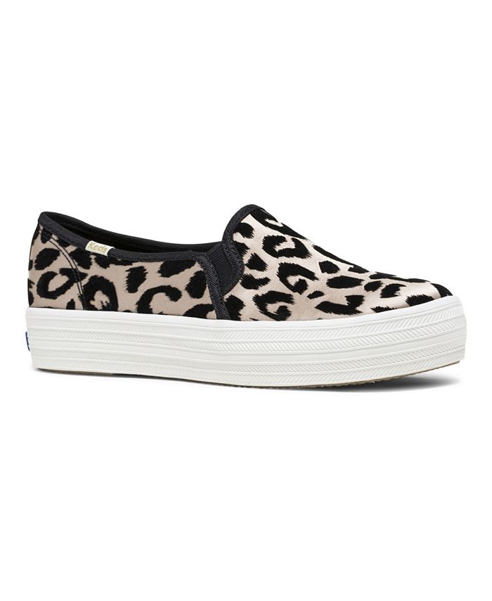 kate spade new york Women's Triple Decker KS Flocked Leopard Slip-on &  Reviews - Athletic Shoes & Sneakers - Shoes - Macy's