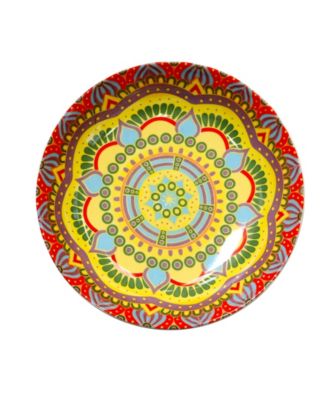 Zen Mozaik Red 16 Pc. Dinnerware Set, Service for 4