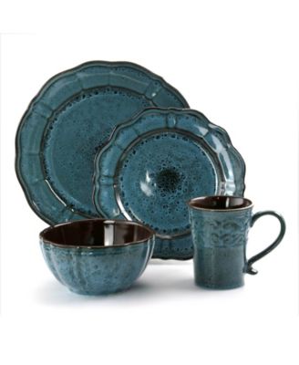 Lavish 16 Pc. Dinnerware Set, Service for 4