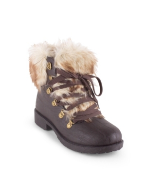 image of Wanted Women-s Stratton Fuzzy Hiker Booties Women-s Shoes