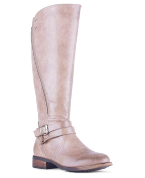 image of Wanted Women-s Bergen Buckle Strap Tall Boots Women-s Shoes