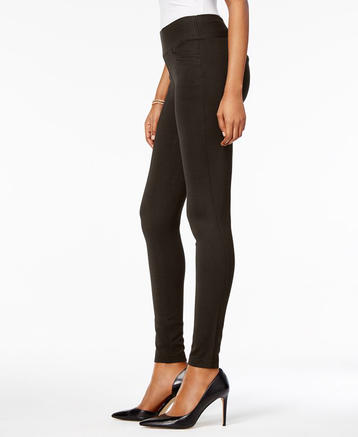 Style & Co Mid-Rise Ponté-Knit Leggings, Created for Macy's - Macy's