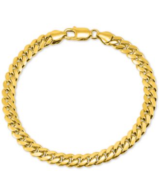 mens gold bracelet 18 carat