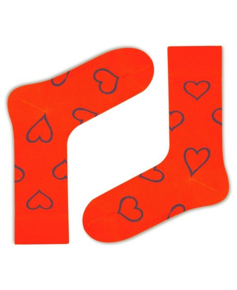Носки, без швов, хлопок — Love Sock Company, цвет: Оранжевый