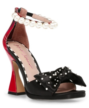 image of Betsey Johnson Women-s Lyzz Dress Pumps Sandal Women-s Shoes
