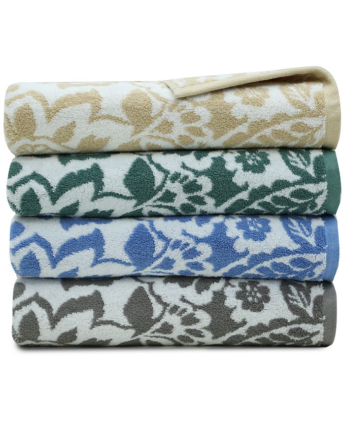 Charter Club Elite Cotton Scroll Paisley Bath Towel Collection, Created ...