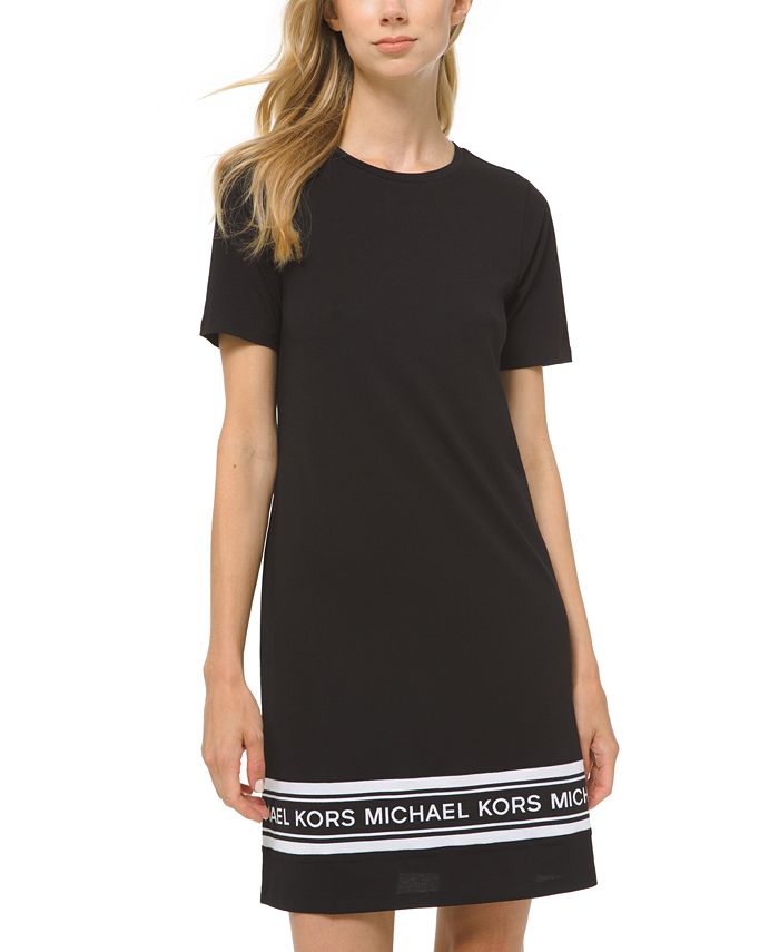Michael Kors Logo T-Shirt Dress & Reviews - Dresses - Women - Macy's