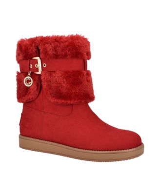 Red Boots Comfortable Shoes for Women 