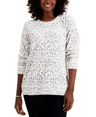 macys karen scott petite sweatshirts