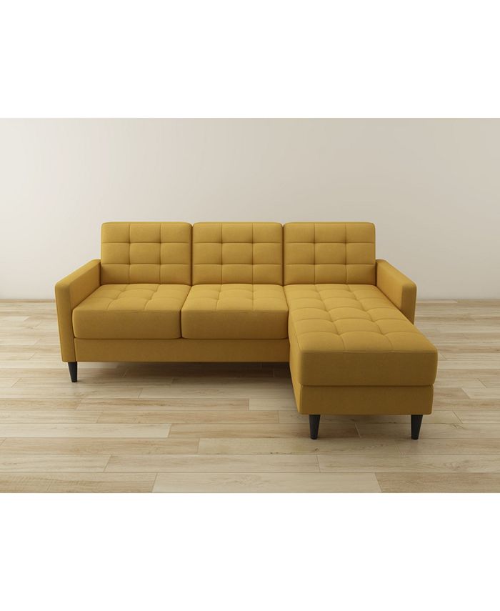 Gold Sparrow Modern Living Room Couch Furniture Sofa Gold for sale online 