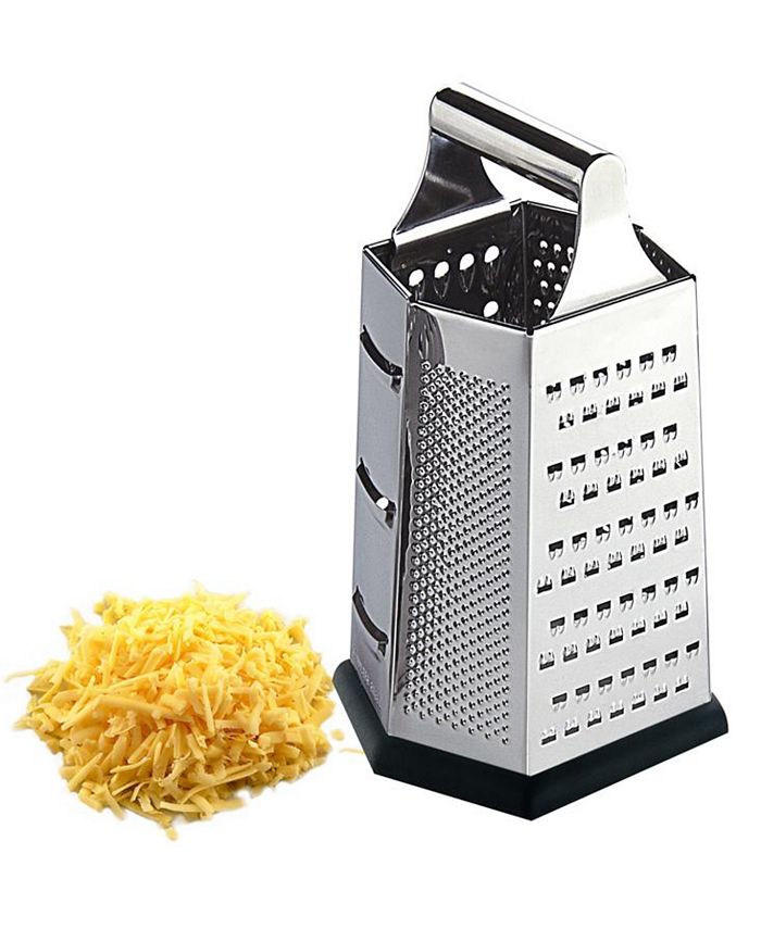 Home Basics 6 Side Cheese Grater Macy's