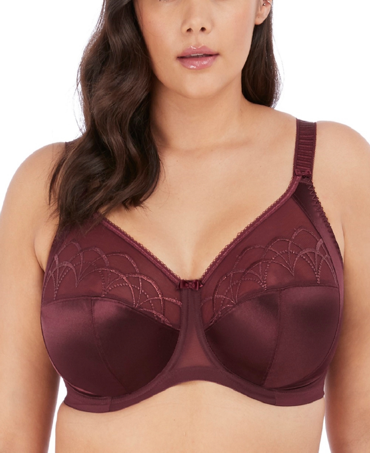 Elomi Cate Full Figure Underwire Lace Cup Bra EL4030, Online Only