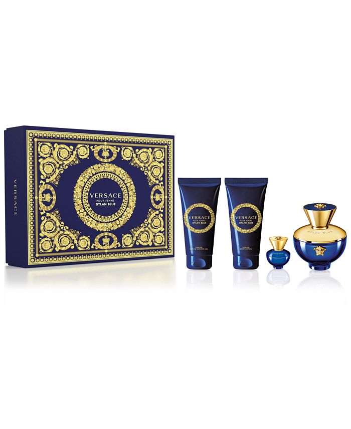 Versace 4-Pc. Dylan Blue Pour Femme Eau de Parfum Gift Set - Macy's