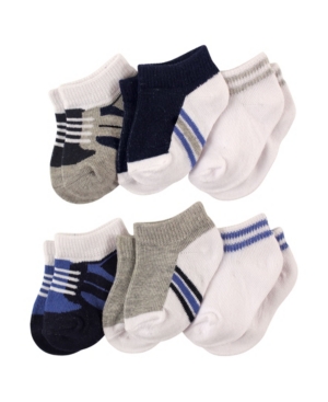 Luvable Friends Baby Boys and Girls Socks Set Pack of 6