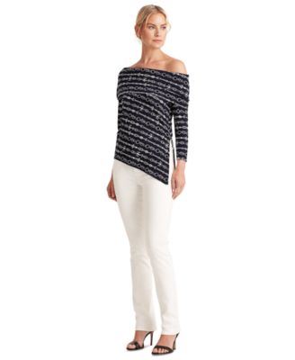 Lauren Ralph Lauren Off-The-Shoulder Top